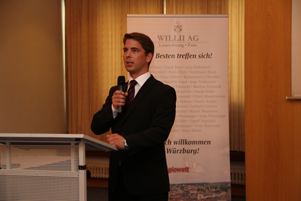 Diamentenehrung Hendrik Engel von der Metzgerei Engel