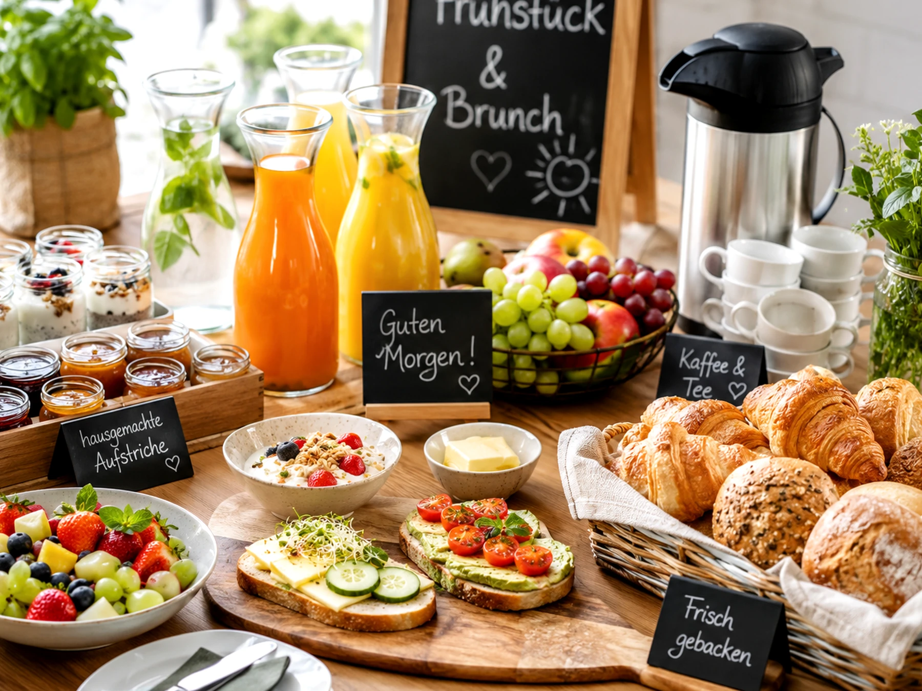 Frühstück und Brunch