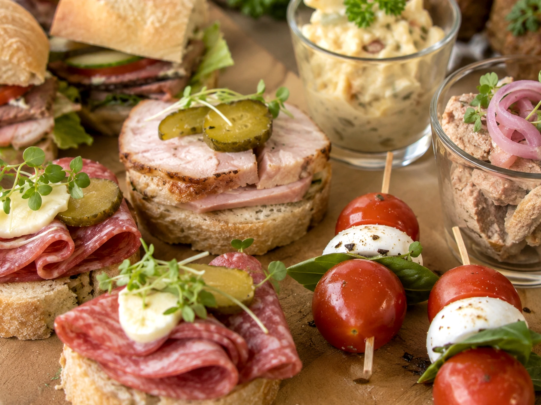 Fingerfood und Canapés