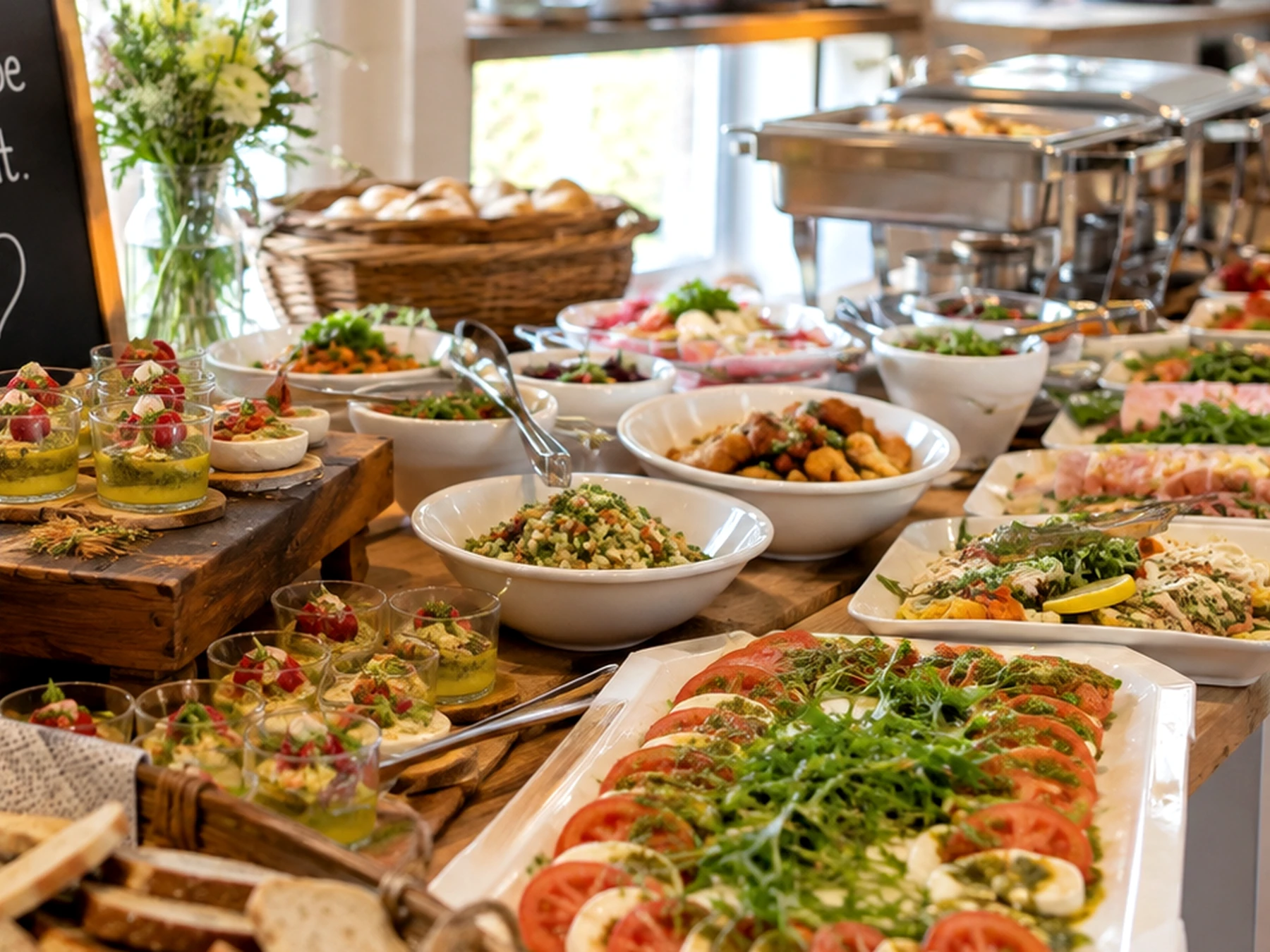 Geburtstagsfeier mit Catering