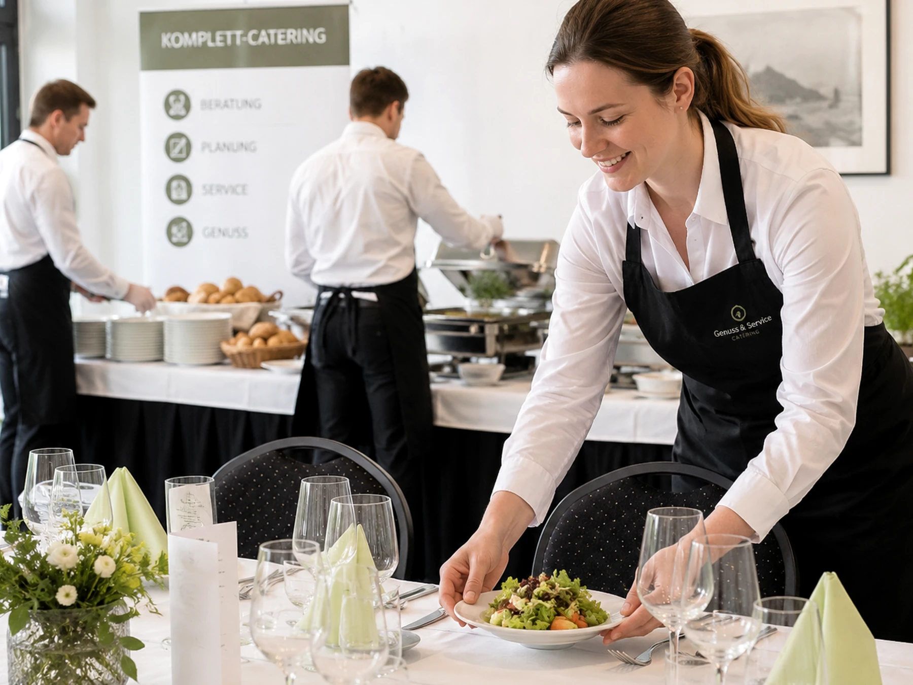 Komplett-Catering mit Service
