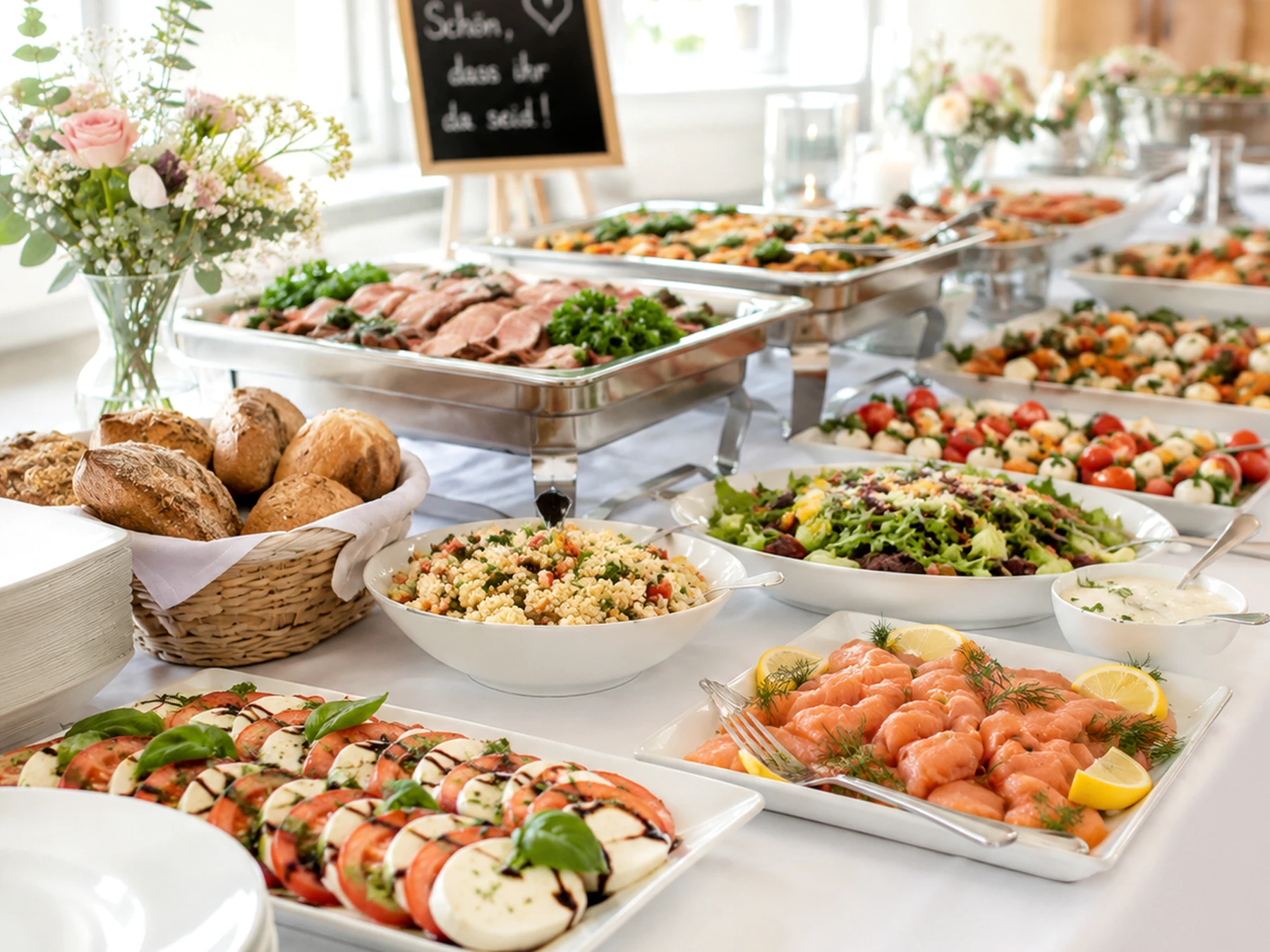 Fingerfood bei einem Empfang