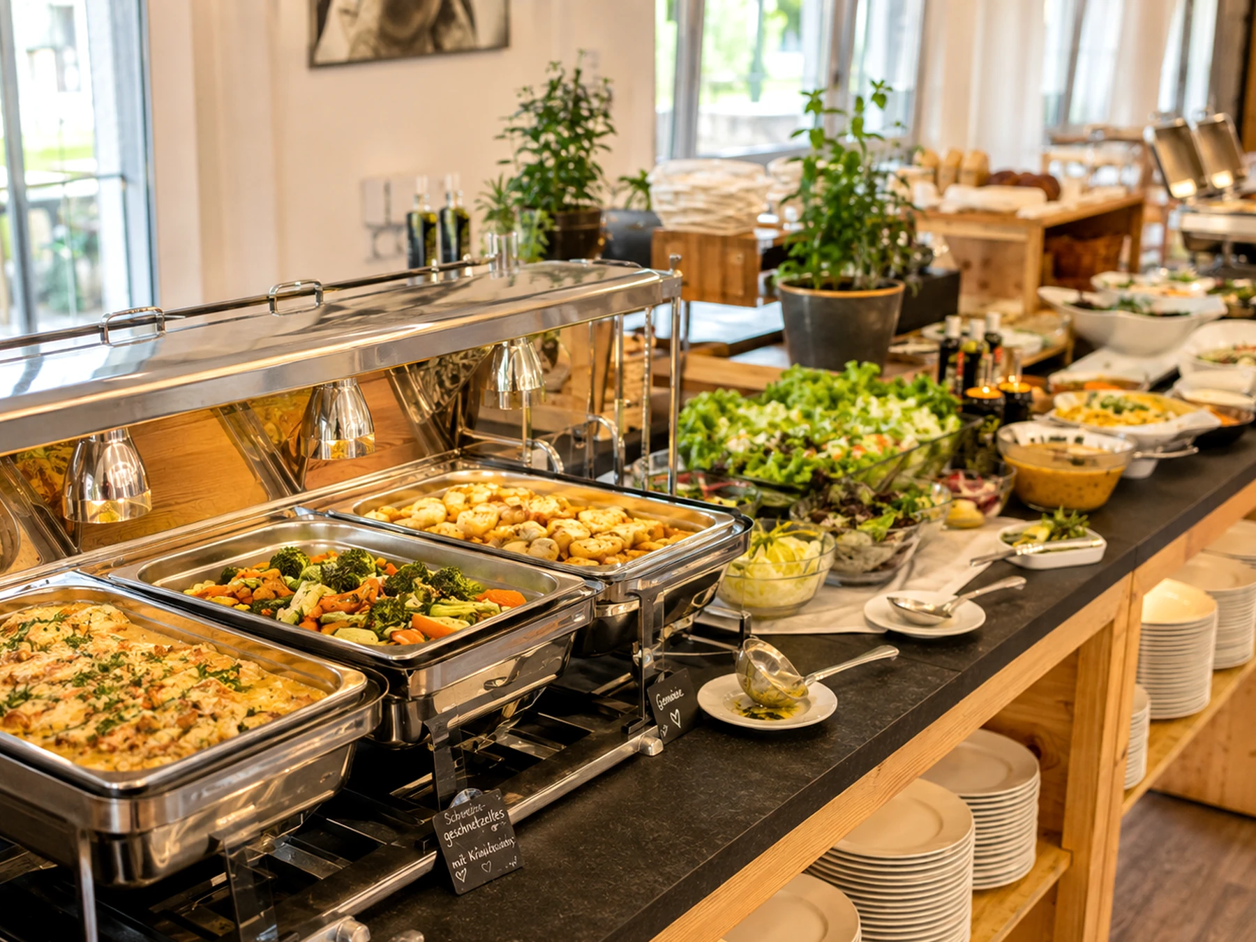 Großveranstaltung mit Catering